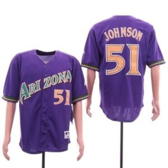 randy johnson purple jersey